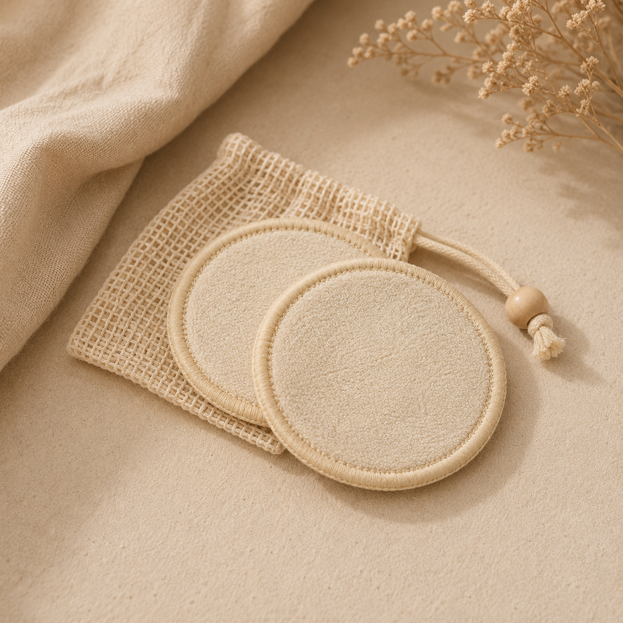 Reusable Makeup Remover Pads - Naturall Skincare