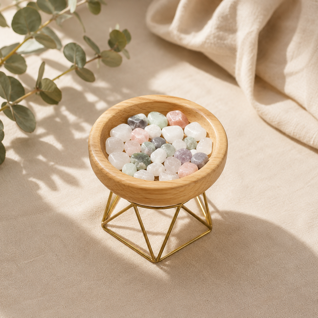 Wooden Aromatherapy Diffuser with Stand - Naturall Skincare
